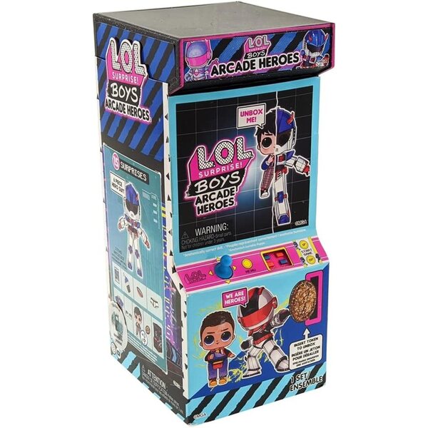 L.O.L. Surprise Boys Arcade Heroes – 15 Überraschungen und bewegliches Superhelden-Outfit