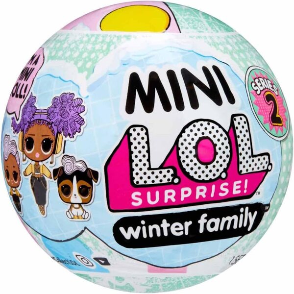 L.O.L. Überraschung! OMG Mini Family Collection – Miniatur-Modepuppen und komplettes Zubehör