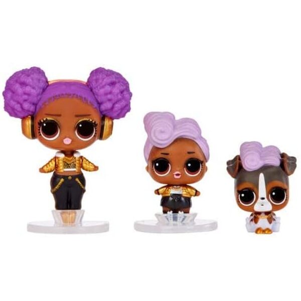 L.O.L. Überraschung! OMG Mini Family Collection – Miniatur-Modepuppen und komplettes Zubehör