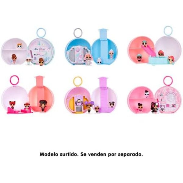L.O.L. Überraschung! OMG Mini Family Collection – Miniatur-Modepuppen und komplettes Zubehör