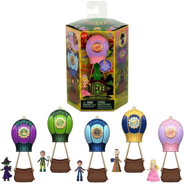 Mattel Wicked Ozian Ballon-Spielzeugset mit Figur, Ball und Zubehör