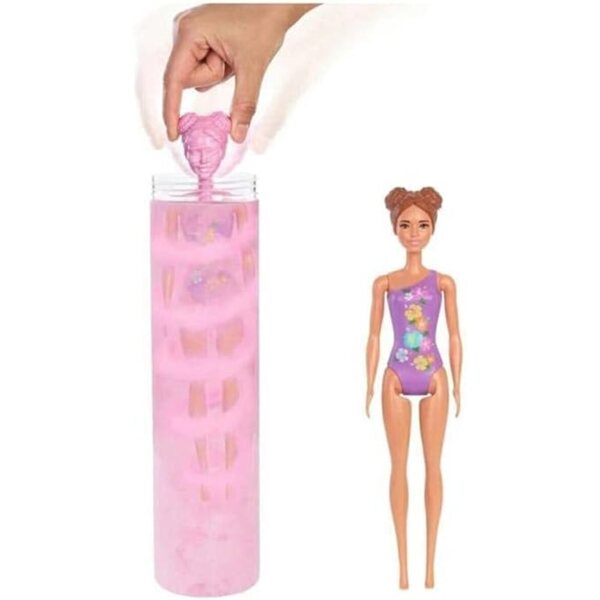 Barbie Color Reveal Sand & Sun: Puppe mit 7 Überraschungen und Farbwechsel