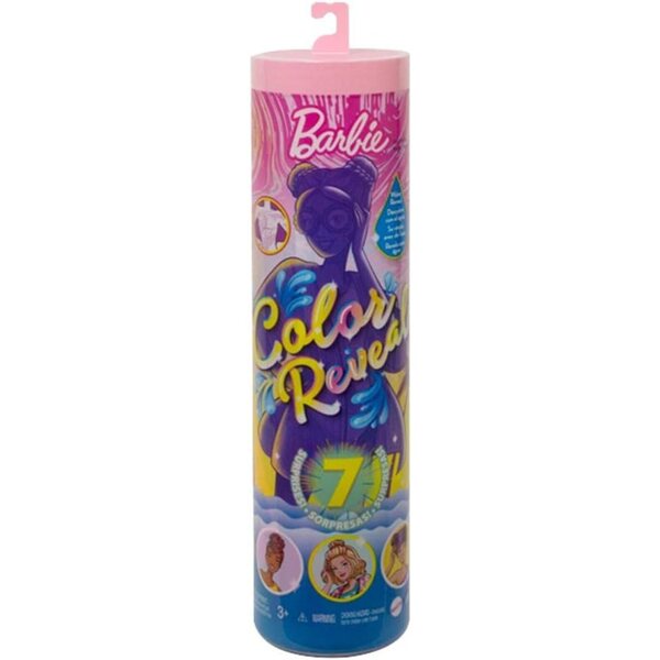 Barbie Color Reveal Sand & Sun: Puppe mit 7 Überraschungen und Farbwechsel