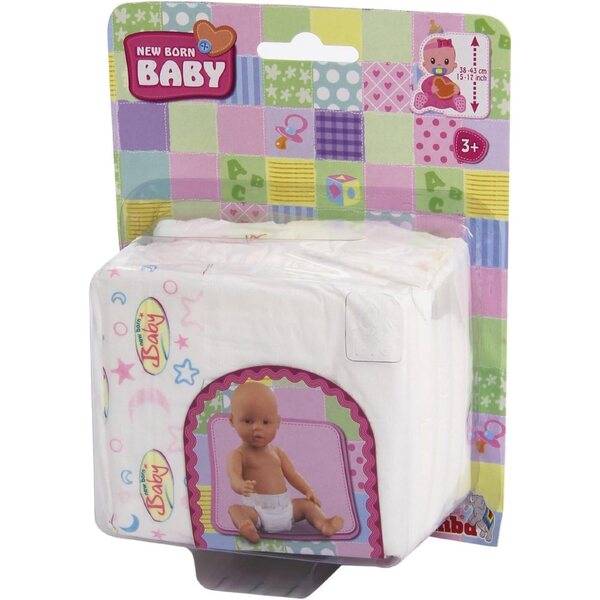 Simba New Born Baby 5 Windeln per bambole 38-43 cm, accessorio gioco 3+ anni