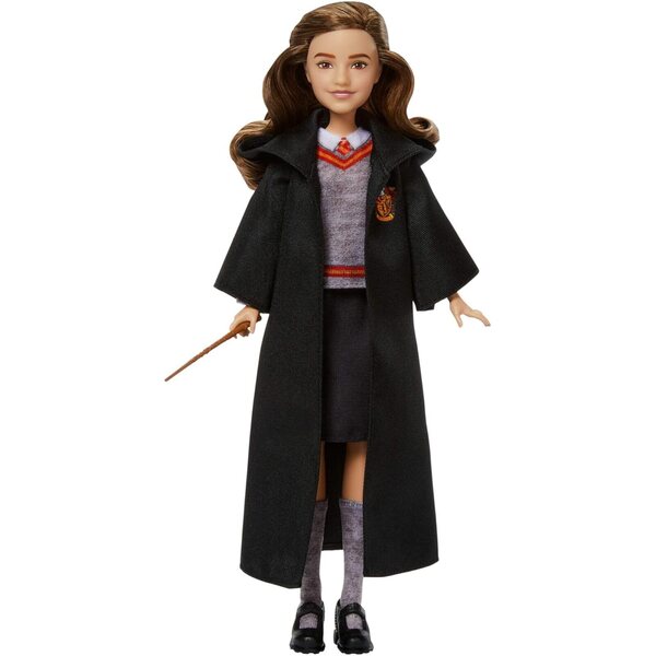 Mattel Harry Potter Hermine Granger Puppe mit Hogwarts-Kleid und Accessoires