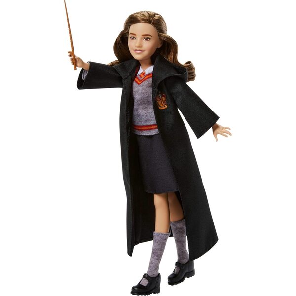Mattel Harry Potter Hermine Granger Puppe mit Hogwarts-Kleid und Accessoires