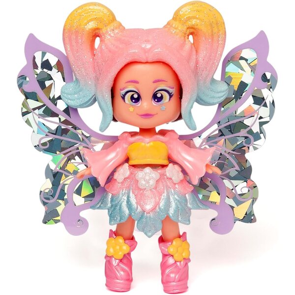 KOOKYLOOS Fairytale Mix & Match Rainbow: 3-in-1-Puppe mit magischen Kostümen und Glitzer