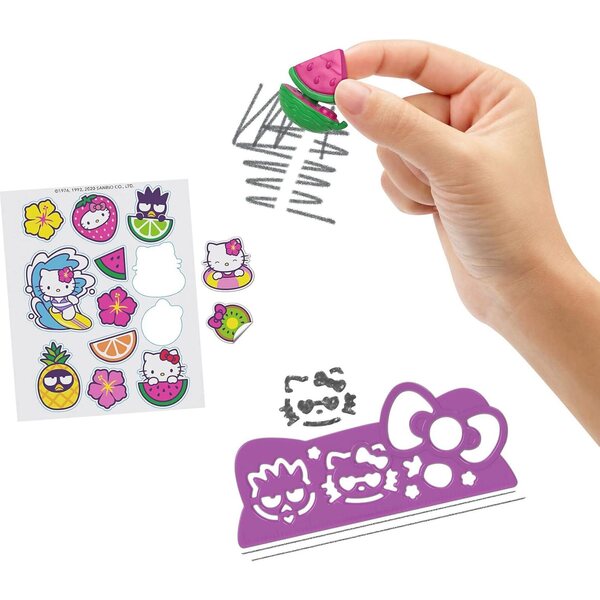 Hello Kitty & Friends Minis Strandset mit Koffer, Figuren und Zubehör