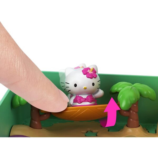 Hello Kitty & Friends Minis Strandset mit Koffer, Figuren und Zubehör