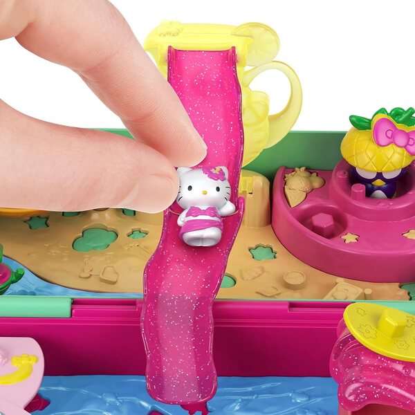 Hello Kitty & Friends Minis Strandset mit Koffer, Figuren und Zubehör