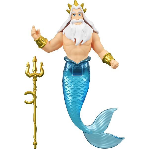 Mattel Disney Princesses Arielle 4-teiliges Set mit Puppen und Dreizack