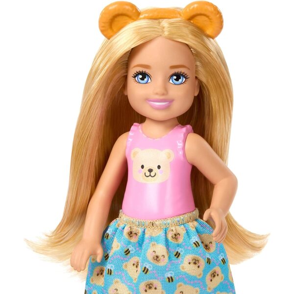Barbie Chelsea Teeparty-Spielset mit Poupée und Zubehör für Kinder ab 3 Jahren