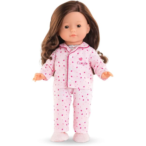 Corolle Pyjama 2-teilig mit Hausschuhen für Puppen 36 cm, ab 3 Jahren