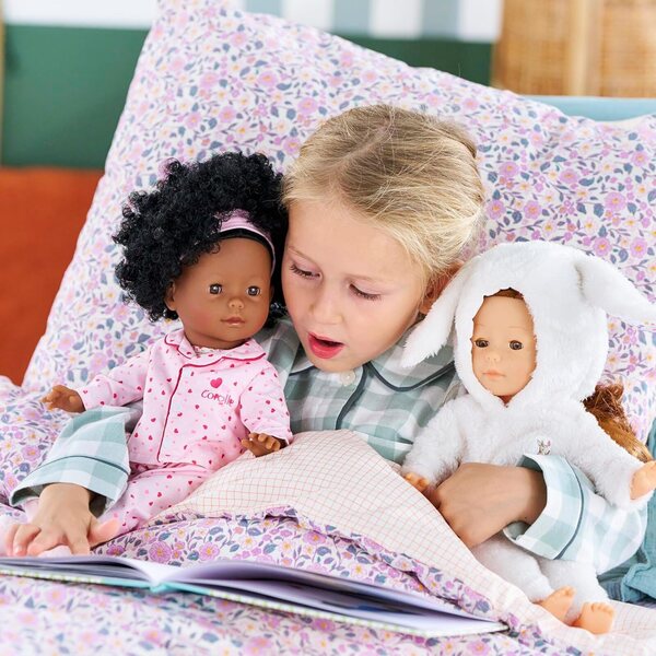Corolle Pyjama 2-teilig mit Hausschuhen für Puppen 36 cm, ab 3 Jahren