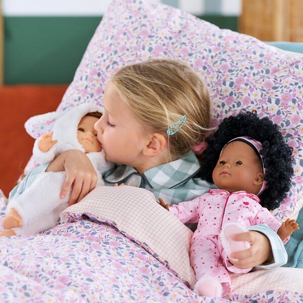Corolle Pyjama 2-teilig mit Hausschuhen für Puppen 36 cm, ab 3 Jahren