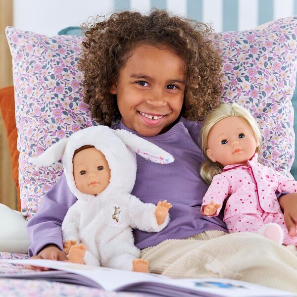Corolle Pyjama 2-teilig mit Hausschuhen für Puppen 36 cm, ab 3 Jahren