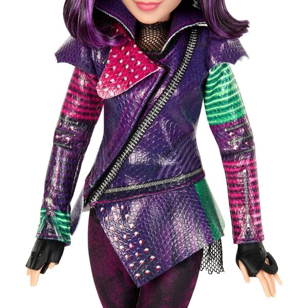 Mattel Descendants Mal Puppe zum 10-jährigen Jubiläum mit beweglichem Outfit und Zubehör