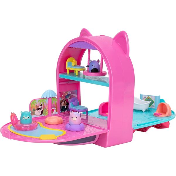 Squish-a-longs Party Pack On-The-Go-Spielset Serie 1 mit 3 Mini-Squishes und 9 Zubehörteilen