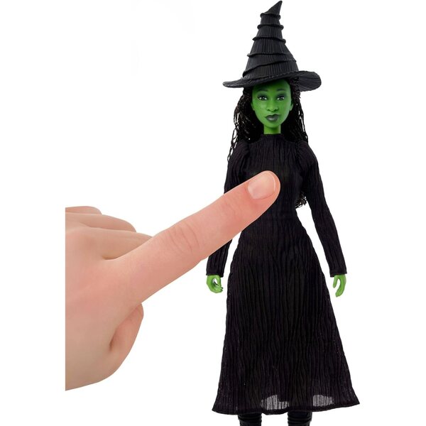 Mattel Elphaba singende Puppe mit abnehmbarem Kleid und Look, inspiriert vom Film Wicked
