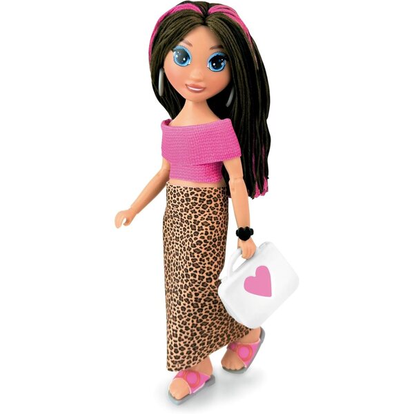 Educa My Model Animal Print: Puppe zum Zusammenbauen mit über 150 Outfits und Modeaccessoires
