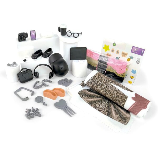 Educa My Model Animal Print: Puppe zum Zusammenbauen mit über 150 Outfits und Modeaccessoires