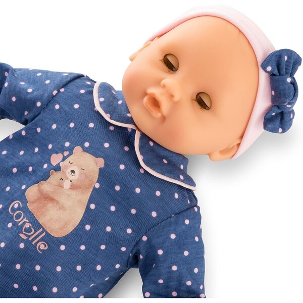 Corolle Baby Calin Kapuzinerkresse – Erste Puppe 30 cm, ab 18 Monaten, weich und mit Vanilleduft