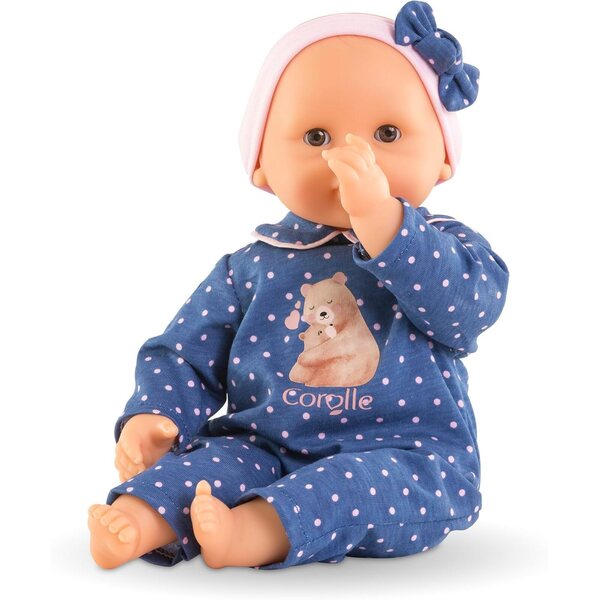 Corolle Baby Calin Kapuzinerkresse – Erste Puppe 30 cm, ab 18 Monaten, weich und mit Vanilleduft