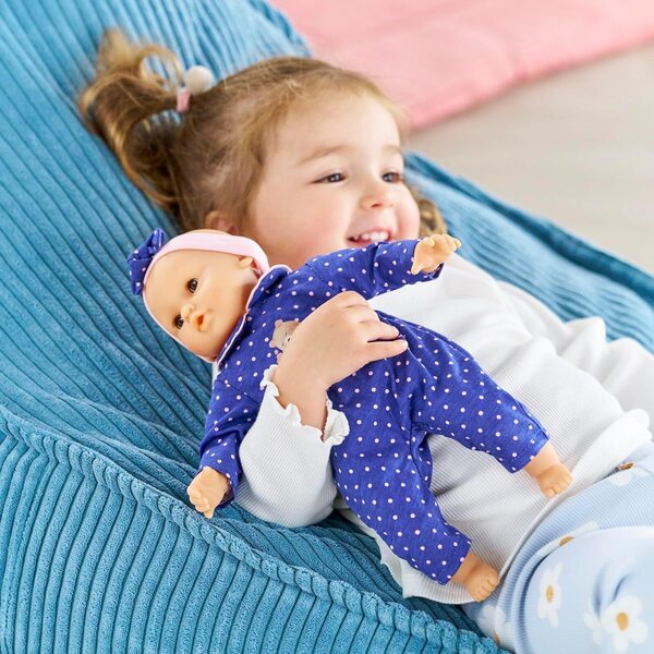 Corolle Baby Calin Kapuzinerkresse – Erste Puppe 30 cm, ab 18 Monaten, weich und mit Vanilleduft