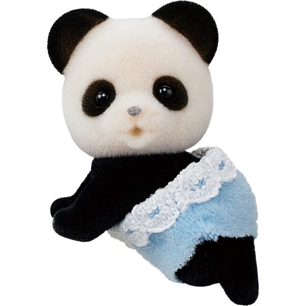 Sylvanian Families Baby-Spielzeugkiste mit Panda und Kaninchen – Spielset für Kinder ab 3 Jahren