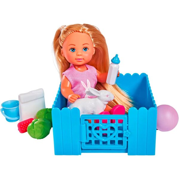 Simba Steffi Love Happy Animal – Gioco con bambole e animali, 29cm, da 3 anni