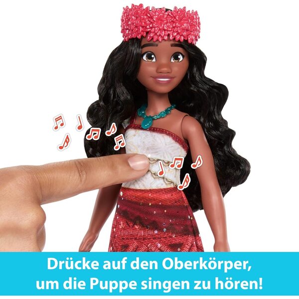 Mattel Vaiana 2 Pupa Adventure Singer mit Original-Outfit und Zubehör