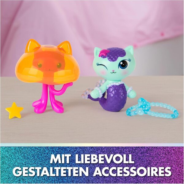 DREAMWORKS Gabby's Dollhouse: Spielfiguren Merkätzchen & Kitty Jellyfish 3+ Jahre