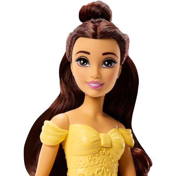 Disney Princess Belle mit Teewagen 2 Ebenen, Puppe und Zubehör für Kinder
