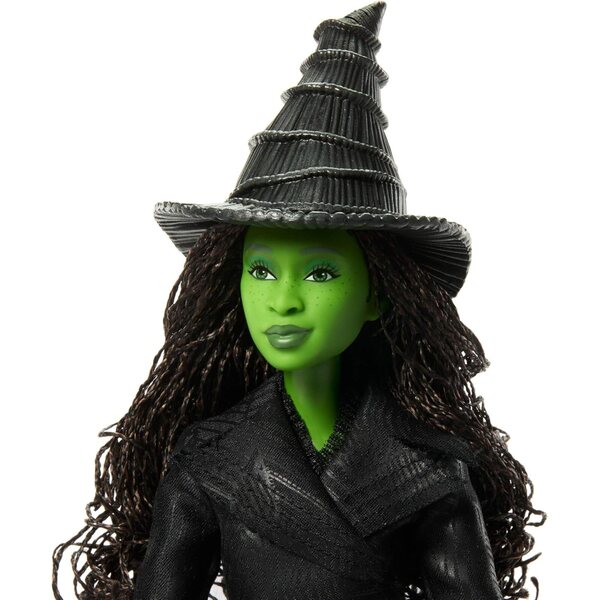 Mattel Elphaba Deluxe Puppe von Wicked: For Good mit Original-Outfit und Zubehör