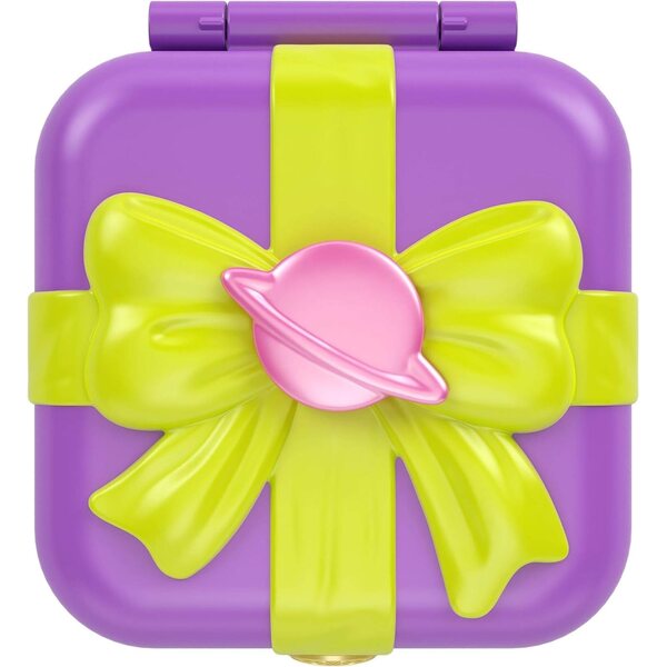 Polly Pocket Hidden Treasures Weltraum-Abenteuerbox mit Puppe und Zubehör