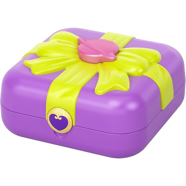 Polly Pocket Hidden Treasures Weltraum-Abenteuerbox mit Puppe und Zubehör