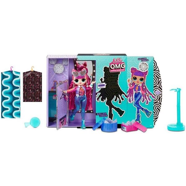 L.O.L. Überraschung! OMG. Serie 3 – Set mit 20 Überraschungen und Puppe 27 cm, Modeaccessoires