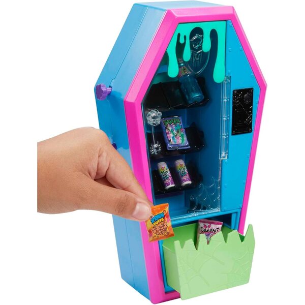 Monster High Studenten-Lounge: Set con mobili, giochi e accessori per bambini dai 4 anni