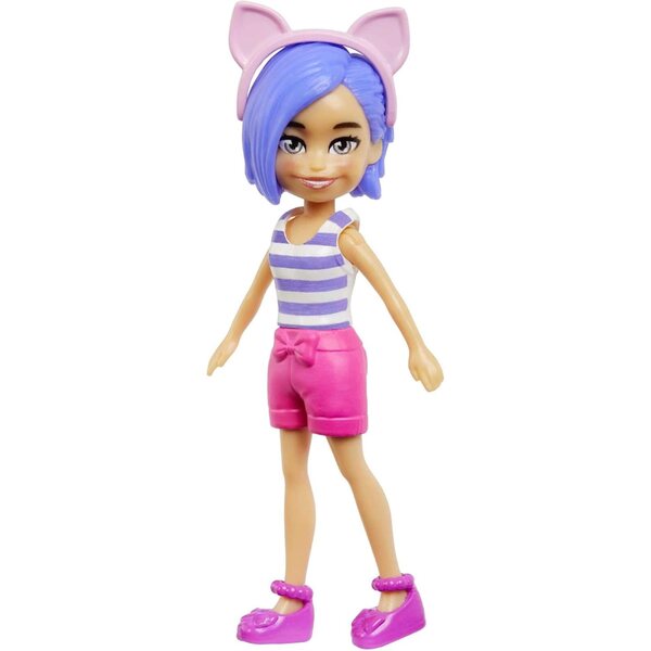 Polly Pocket Set Rotante Fashion Closet con Pupazzina e Accessori per Bambine 4+