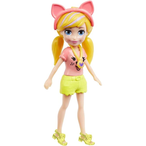 Polly Pocket Set Rotante Fashion Closet con Pupazzina e Accessori per Bambine 4+