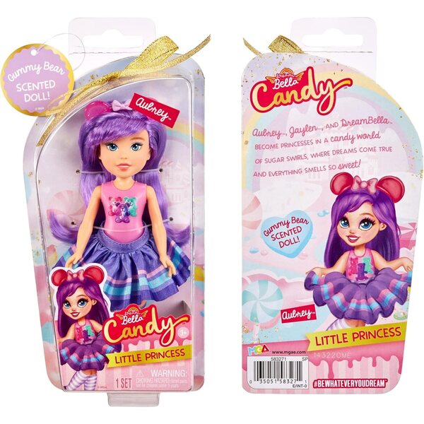 Träumen Sie von Bella Kleine Candy Prinzessin Aubrey mit Bonbonduft und Modeaccessoires
