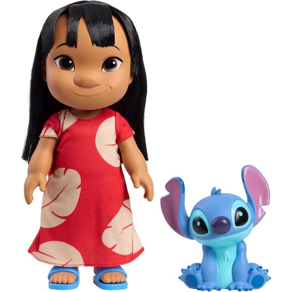 Just Play Disney Lilo & Stitch-Set mit 14" Lilo-Puppe und 5" Stitch-Figur