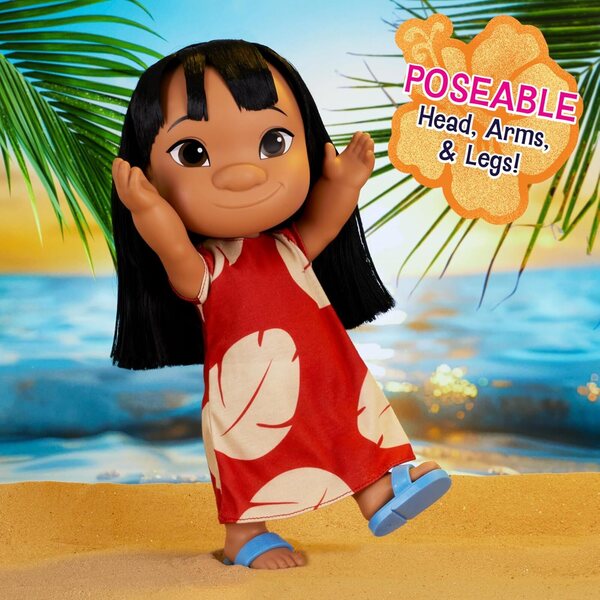 Just Play Disney Lilo & Stitch-Set mit 14" Lilo-Puppe und 5" Stitch-Figur