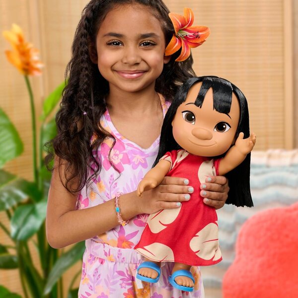 Just Play Disney Lilo & Stitch-Set mit 14" Lilo-Puppe und 5" Stitch-Figur
