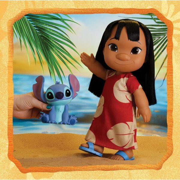 Just Play Disney Lilo & Stitch-Set mit 14" Lilo-Puppe und 5" Stitch-Figur