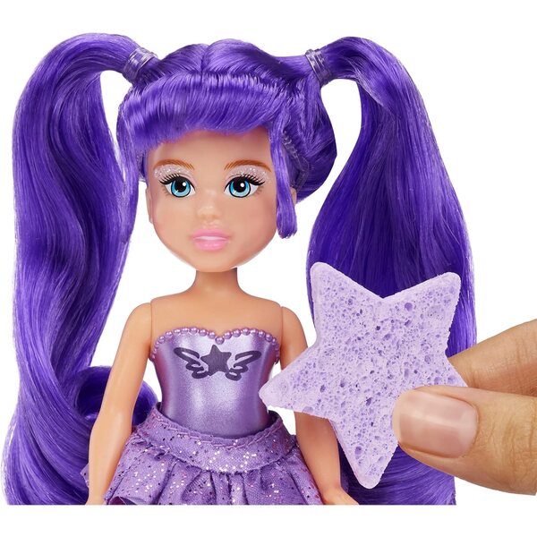Dream Bella Farbwechsel Surprise Little Fairies – Aubrey Mini-Puppe mit 9+ Überraschungen und Zubehör