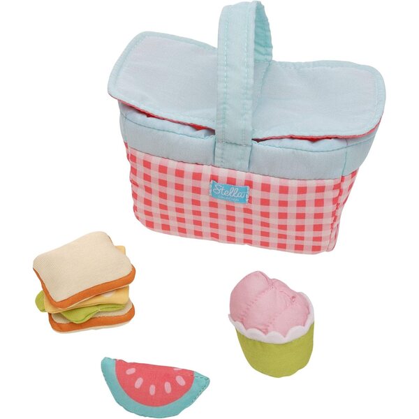 Stella Collection Picknick-Set für Puppen 30-38 cm | Weiches und sicheres Spielzubehör