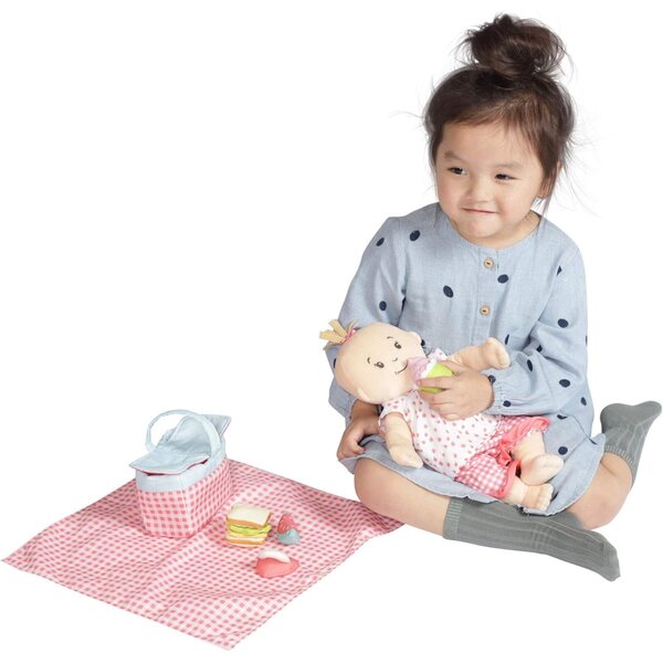 Stella Collection Picknick-Set für Puppen 30-38 cm | Weiches und sicheres Spielzubehör
