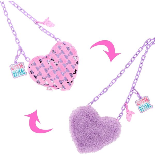 Cutie Reveal Winter Sparkle: Portafoglio color reveal con peluche nascosto e accessori