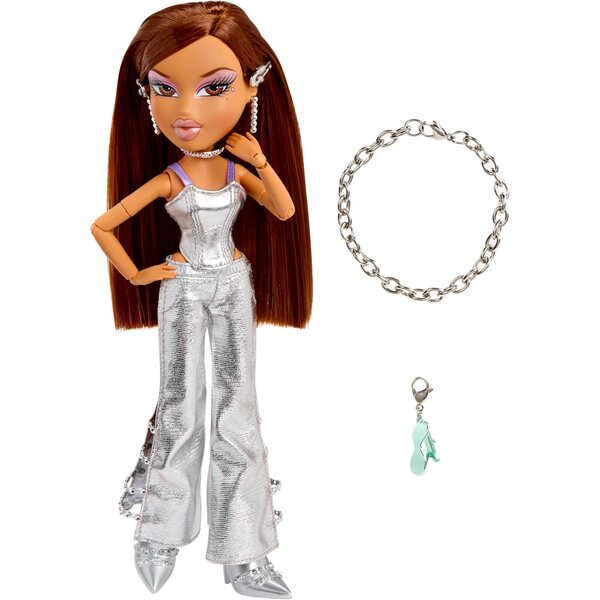 Bratz Charmz Yasmin – Schaufensterpuppen mit Charm-Armband, Sammlerstücke und Accessoires